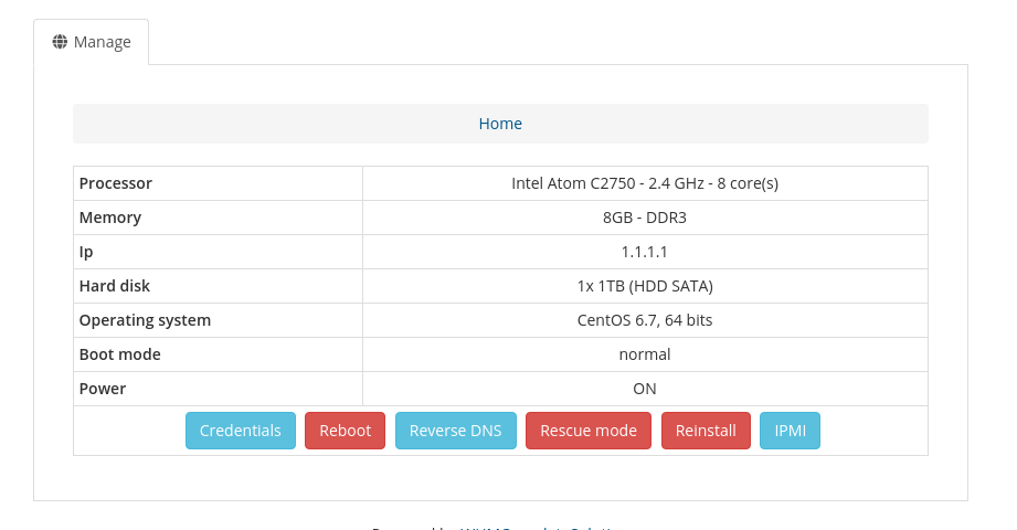 Dedicated Cloud Instances